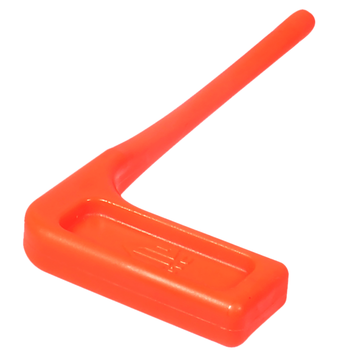 Leapers UTG Chamber Safety Flag Orange Polymer 3.5" 6-Pack