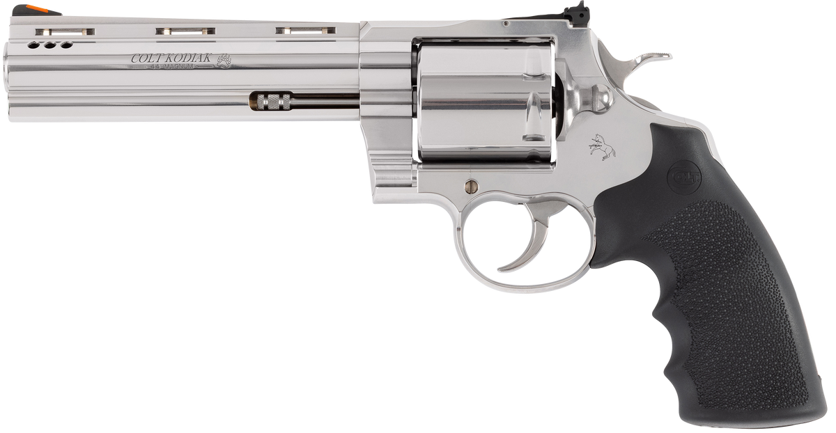 Colt Mfg Kodiak 44 Mag 6" 6-Shot DA/SA Revolver - Stainless