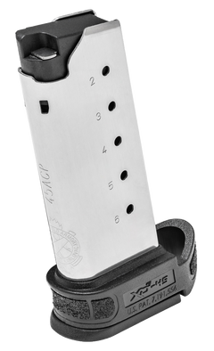 Springfield Armory XD-S Mod.2 45 ACP 6-Rd Extended Pistol Magazine - Stainless