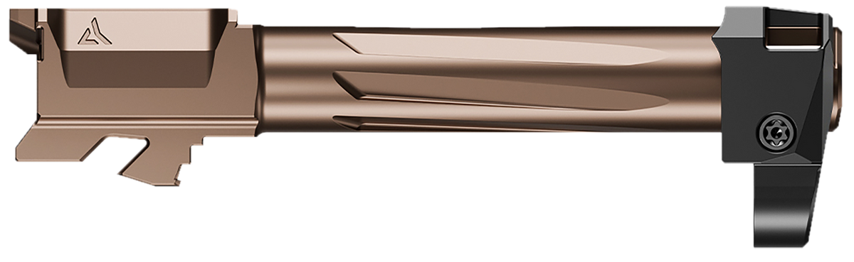 Radian Weapons Ramjet & Afterburner Glock 19 Gen5 9mm Stainless Steel Combo - Bronze