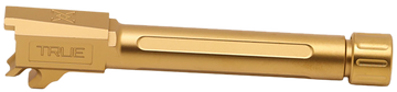 True Precision SIG P365XL 9mm 3.70" Threaded Drop-In Barrel - Gold TiN
