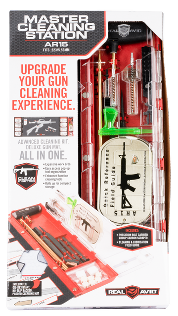 Real Avid Master Cleaning Station AR-15 .223 Rem/5.56x45mm NATO Cleaning Kit