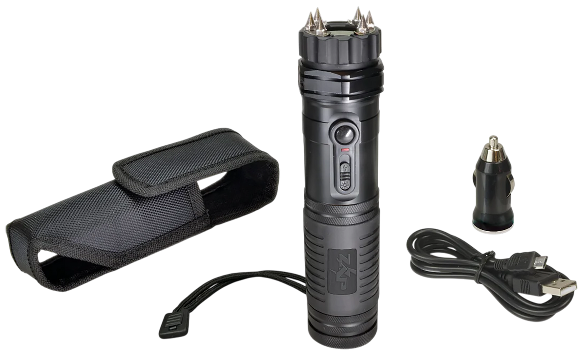 Zap ZAPLE Zap Light Extreme 1,000,000V Stun Gun Flashlight Black