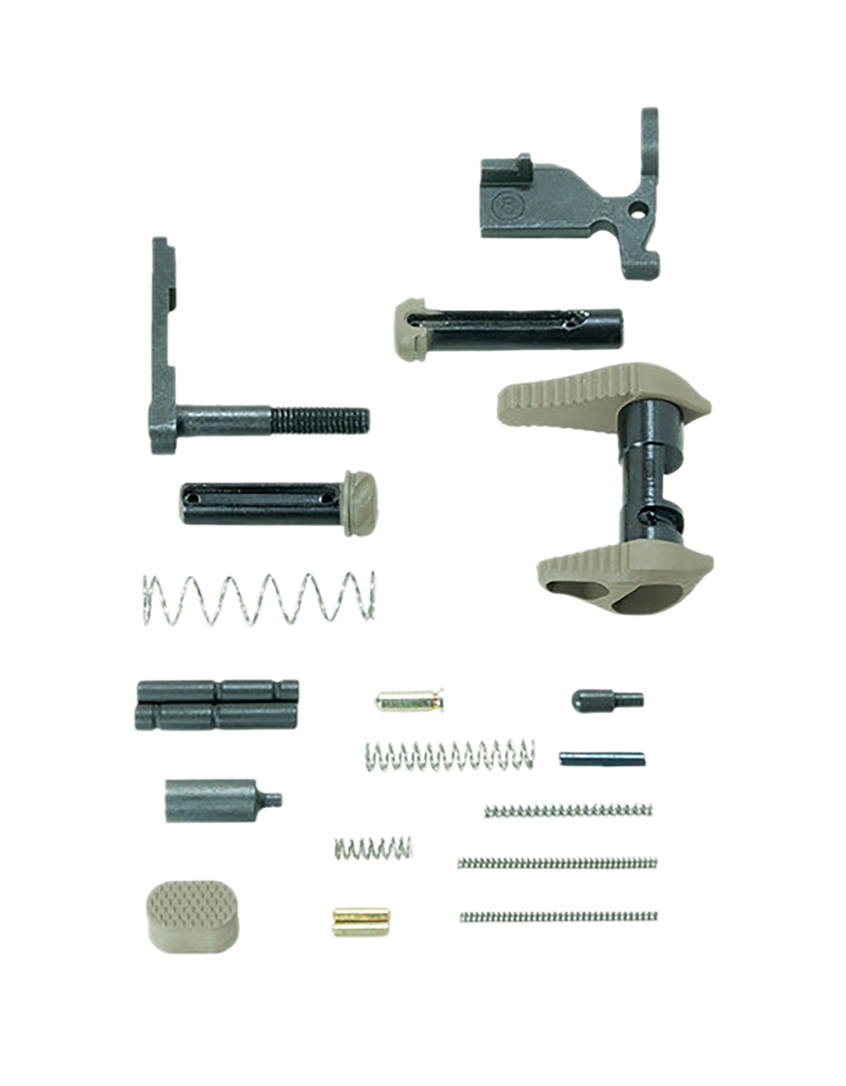Timber Creek Outdoors AR Lower Parts Kit Flat Dark Earth Aluminum