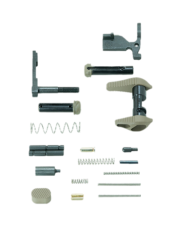 Timber Creek Outdoors AR Lower Parts Kit Flat Dark Earth Aluminum