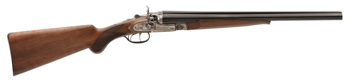 Taylor's & Company Wyatt Earp Pedersoli 12 Gauge 3" 2 Rd 20" Break Open Side-by-Side Shotgun