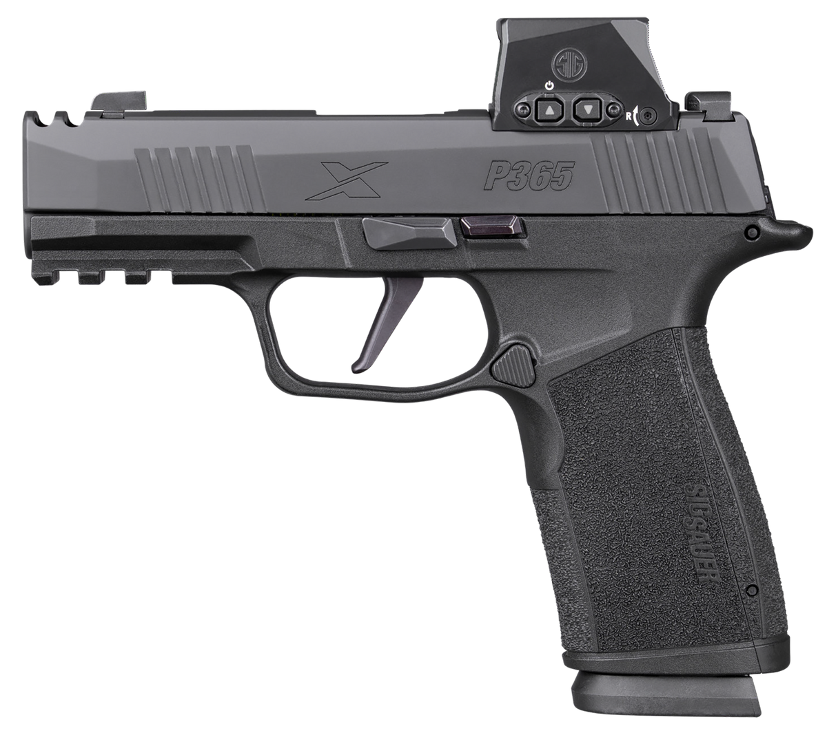 Sig Sauer P365 XMacro COMP 9mm Luger 3.1" 10+1 Semi-Auto Pistol w/Romeo-X SIG-LOC Optic