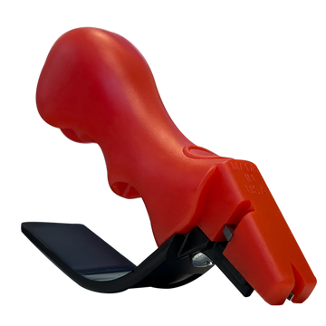 AccuSharp 1001C Knife & Scissor Hand Held Diamond-Honed Carbide Sharpener Red