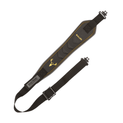 Allen 8355 Boulder BakTrak 2-Point Sling Black/Yellow 36" Adjustable Rifle/Shotgun