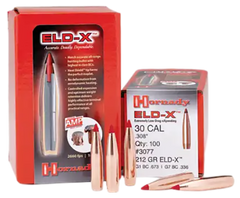 Hornady ELD-X 7mm .284 175 gr Reloading Bullets - 100/Box