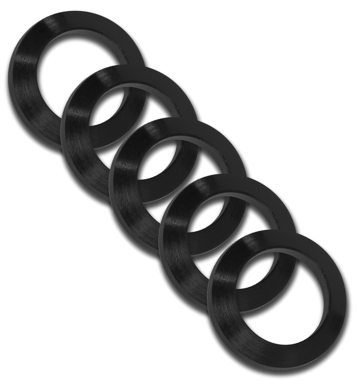 GrovTec GTHM319 Crush Washer 223 1/2x28 Black Nitride 5-Pack