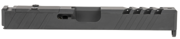TacFire Replacement Slide 40 S&W Graphite Black Cerakote Stainless Steel with Optics Cut & Slide Ports - Glock 22 Gen3