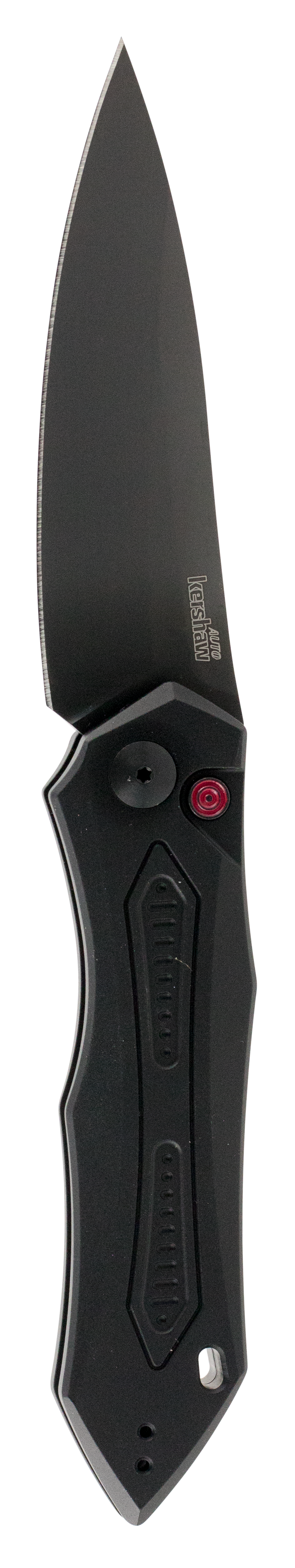 Kershaw Launch 6 3.75" Folding Drop Point Plain Black DLC CPM-154 Automatic Knife