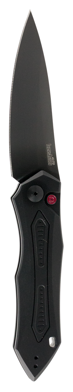 Kershaw Launch 6 3.75" Folding Drop Point Plain Black DLC CPM-154 Automatic Knife