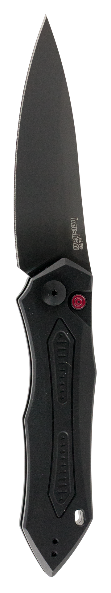 Kershaw Launch 6 3.75" Folding Drop Point Plain Black DLC CPM-154 Automatic Knife