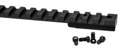 Warne V450M Vapor Picatinny Rail Howa 1500/Weatherby Vanguard Short Action 0 MOA - Black Anodized
