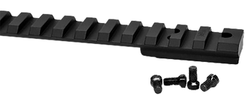 Warne V450M Vapor Picatinny Rail Howa 1500/Weatherby Vanguard Short Action 0 MOA - Black Anodized