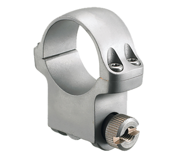 Ruger 5KHM 1" High Scope Ring Silver - 52mm Objective