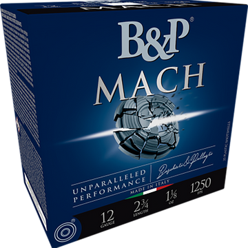 B&P Ammunition Mach 12 Gauge 2.75" 1 1/8oz #7.5 Shot - Box or Case
