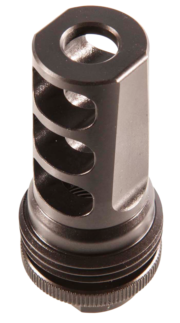 SilencerCo AC591 ASR Muzzle Brake 5/8x24 .30 Cal Black Steel
