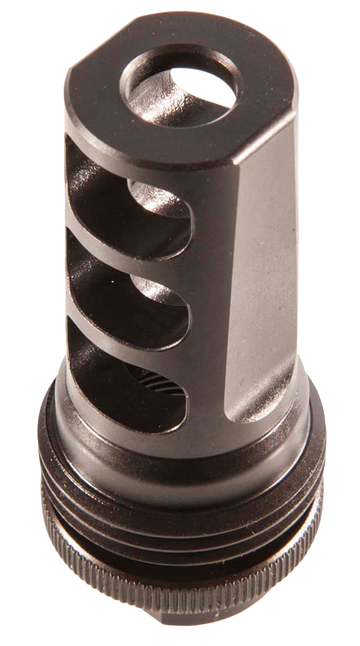 SilencerCo AC591 ASR Muzzle Brake 5/8x24 .30 Cal Black Steel
