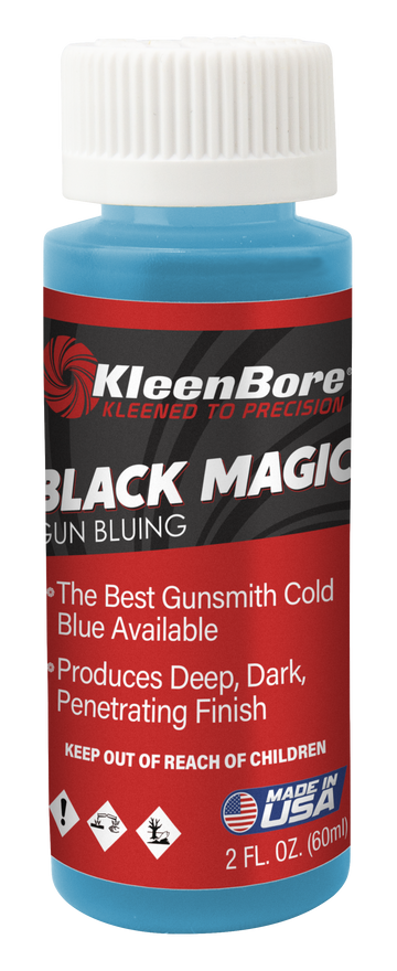 Kleen-Bore Black Magic GB2 Gun Bluing Solution 2 oz Bottle