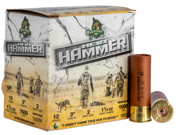 Hevishot HEVI-Hammer 12 Gauge 3" 1-1/4 oz #2 Shot 1500 fps - Box or Case