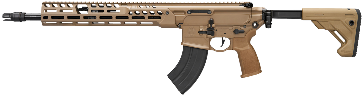 Sig Sauer MCX Spear LT IR 7.62x39 16" 28+1 Semi-Auto Rifle - FDE