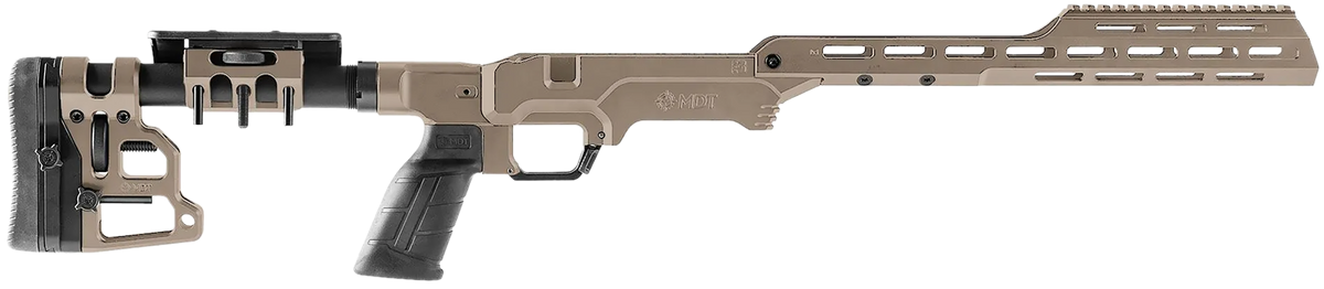MDT The Tactical LSS Gen3 Chassis Flat Dark Earth - Fits Tikka T3/T3x Short Action