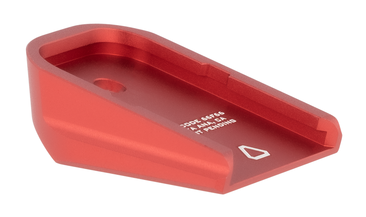 Strike Industries GALBPRED Aluminum Glock Magazine Base Plate Red