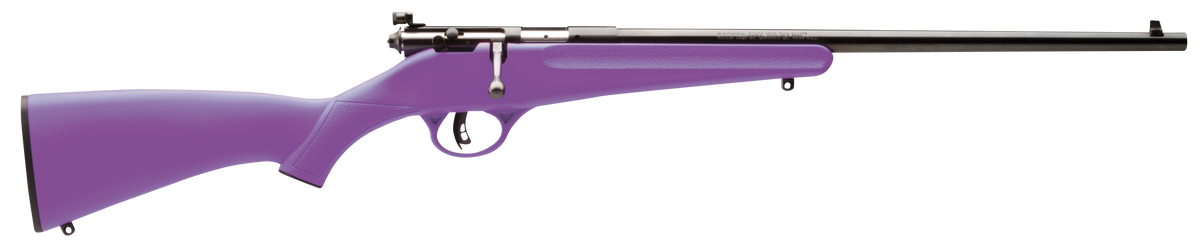 Savage Rascal Youth 22 LR 16.13" 1-Rd Bolt Action Rifle - Purple