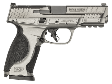 Smith & Wesson M&P 9 M2.0 Metal Optic Ready 9mm Luger 4.25" 17+1 Semi-Auto Pistol - Tungsten Gray