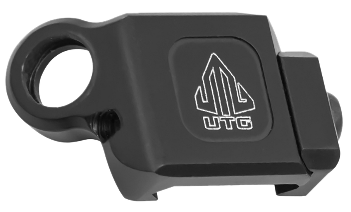UTG TL-SWPM01 Angled QD Sling Swivel Adaptor Picatinny Black Aluminum