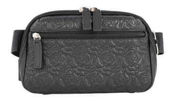 Kingport Industries GTM-117 Black Waistpack Crossbody CCW Bag - Lambskin