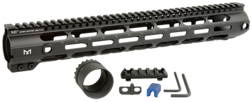 Midwest Industries AR-308/LR-308 Combat 15" M-LOK Handguard - Black