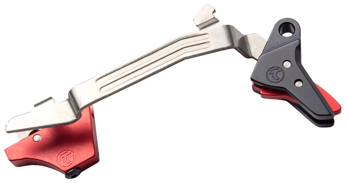Timney Triggers Alpha Competition Glock Gen 3-4 9mm Luger, 40 S&W Straight Trigger - Black