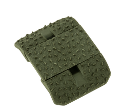 Magpul Industries M-LOK Rail Covers Type 2 Half Slot OD Green Aggressive Textured Polymer