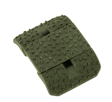 Magpul Industries M-LOK Rail Covers Type 2 Half Slot OD Green Aggressive Textured Polymer