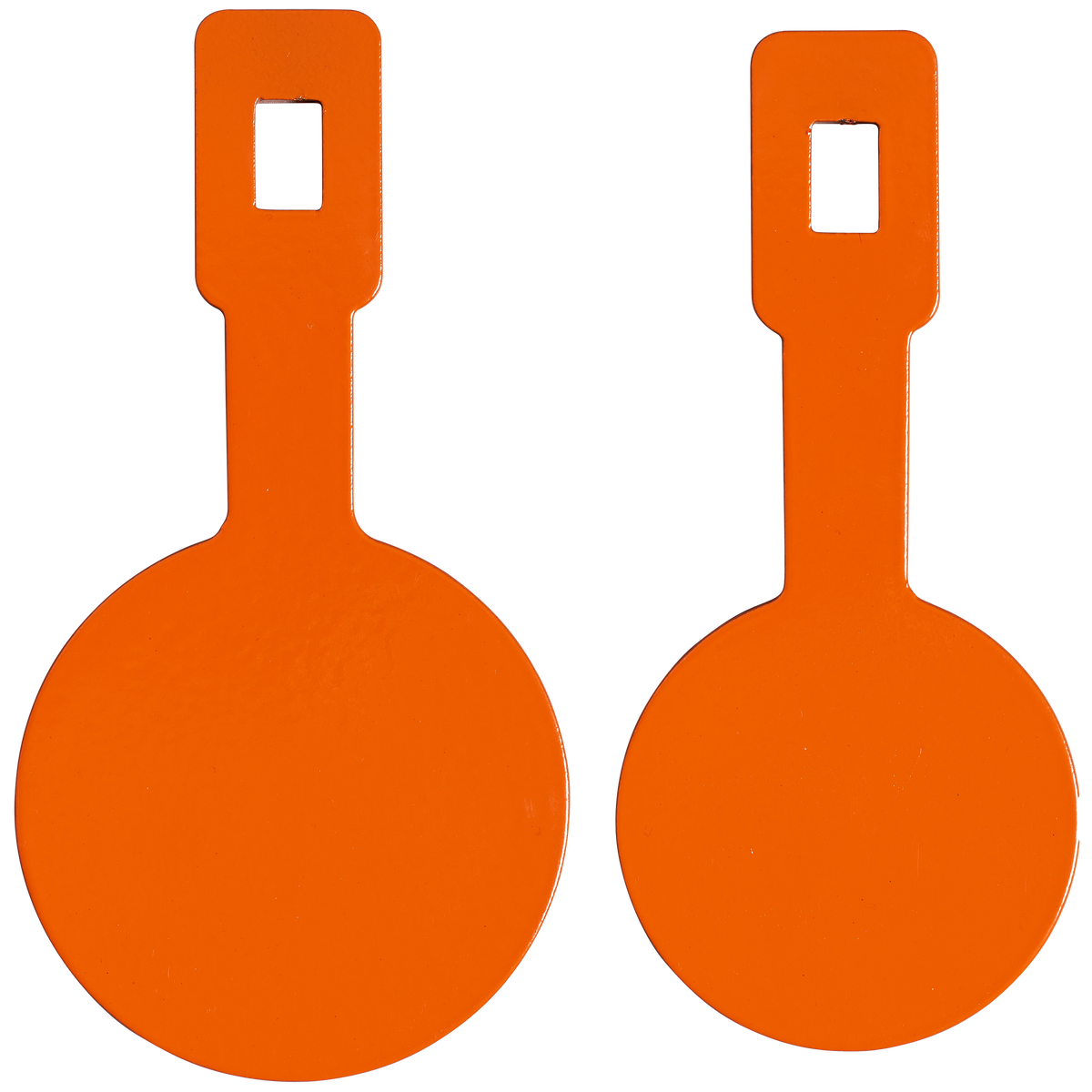 Champion Targets Impact Steel TYL Rimfire Targets Orange 4 Pack