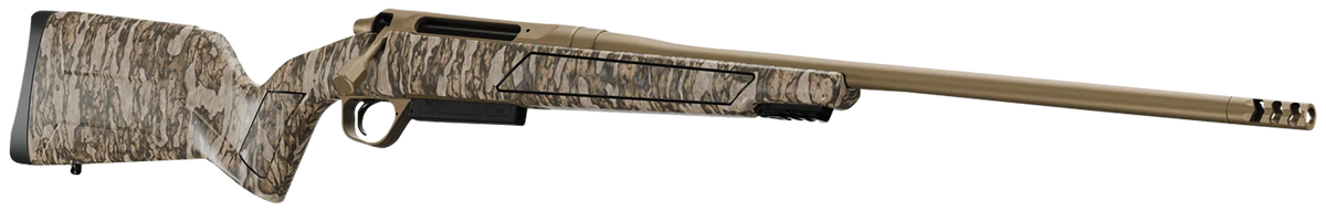 Christensen Arms Evoke 30-06 Springfield 22" 4+1 Bolt-Action Rifle - Flat Dark Earth Cerakote - Mossy Oak Bottomland