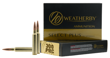 Weatherby Select Plus 300 PRC 205gr Jacketed Hollow Point Rifle Ammo - Box or Case
