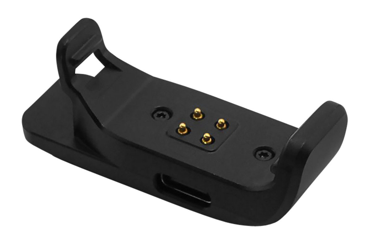 Garmin Extended Battery Box Charge Clip - Black - Compatible w/ Alpha T20/Alpha TT25