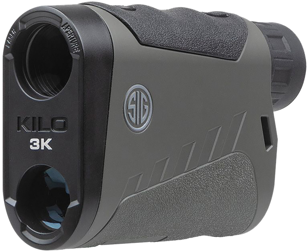 Sig Sauer Electro-Optics KILO3K 6x22mm 3000 yd Laser Rangefinder Monocular - Black/Gray