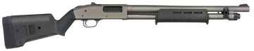 Mossberg 590A1 Professional Series 12 Gauge 18.5" 6+1 Pump-Action Shotgun - Tungsten Gray Cerakote, Magpul SGA Stock
