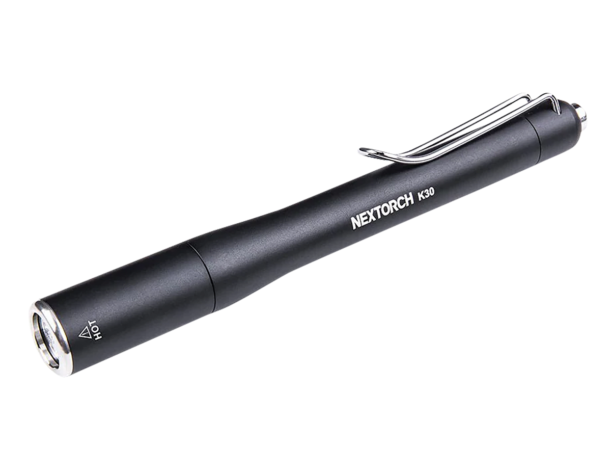 Nextorch K30 LED Penlight 850 Lumens Black Aluminum Rechargeable
