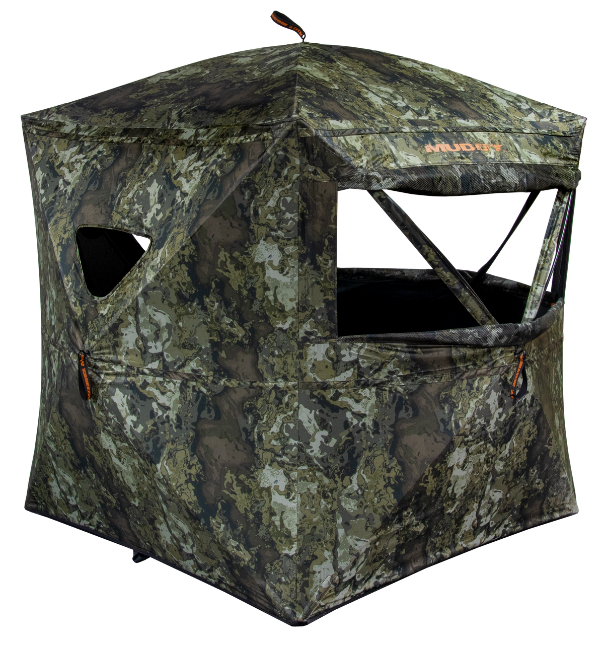 Muddy Infinity Evo 58" x 58" 3-Person Veil Canyon Grey Hunting Blind