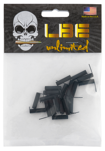 LBE Unlimited AREPS20PK Ejection Port Cover Spring 20-Pack AR-15 Black Stainless Steel