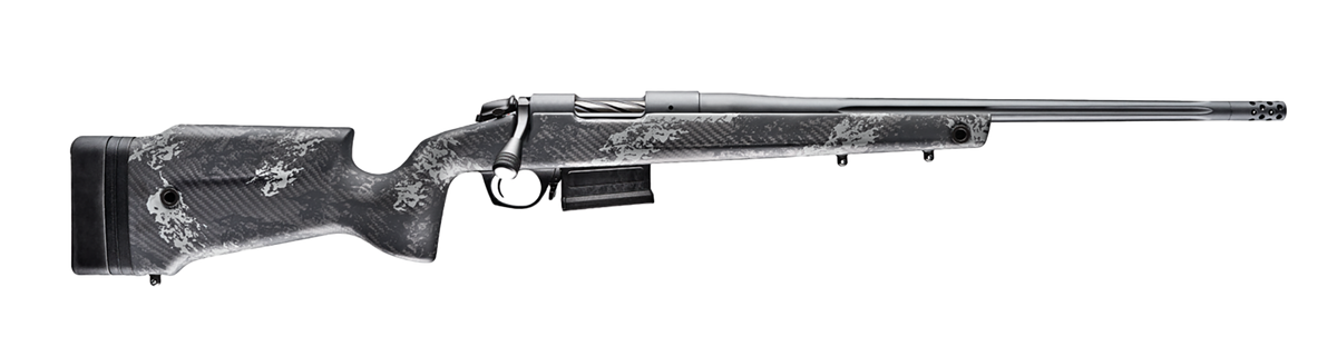 Bergara Rifles B-14 Crest 22 Creedmoor 20" 5+1 Bolt-Action Rifle - Sniper Gray Cerakote