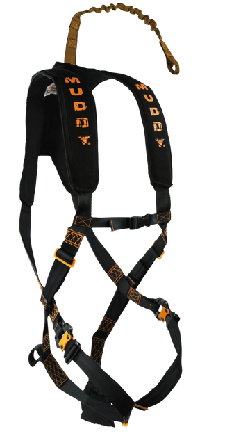 Muddy Diamondback Safety Harness Padded Nylon Black OSFA 300 lb Rating