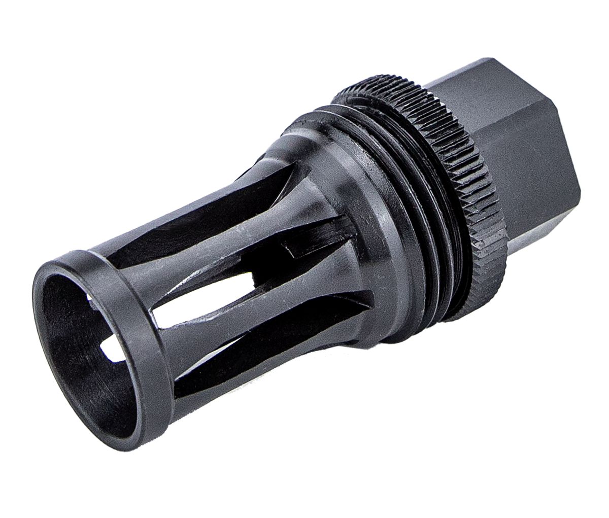 KGM Suppressors A-QD-FH-S-G36 Quick Detach Flash Hider Black Nitride Steel